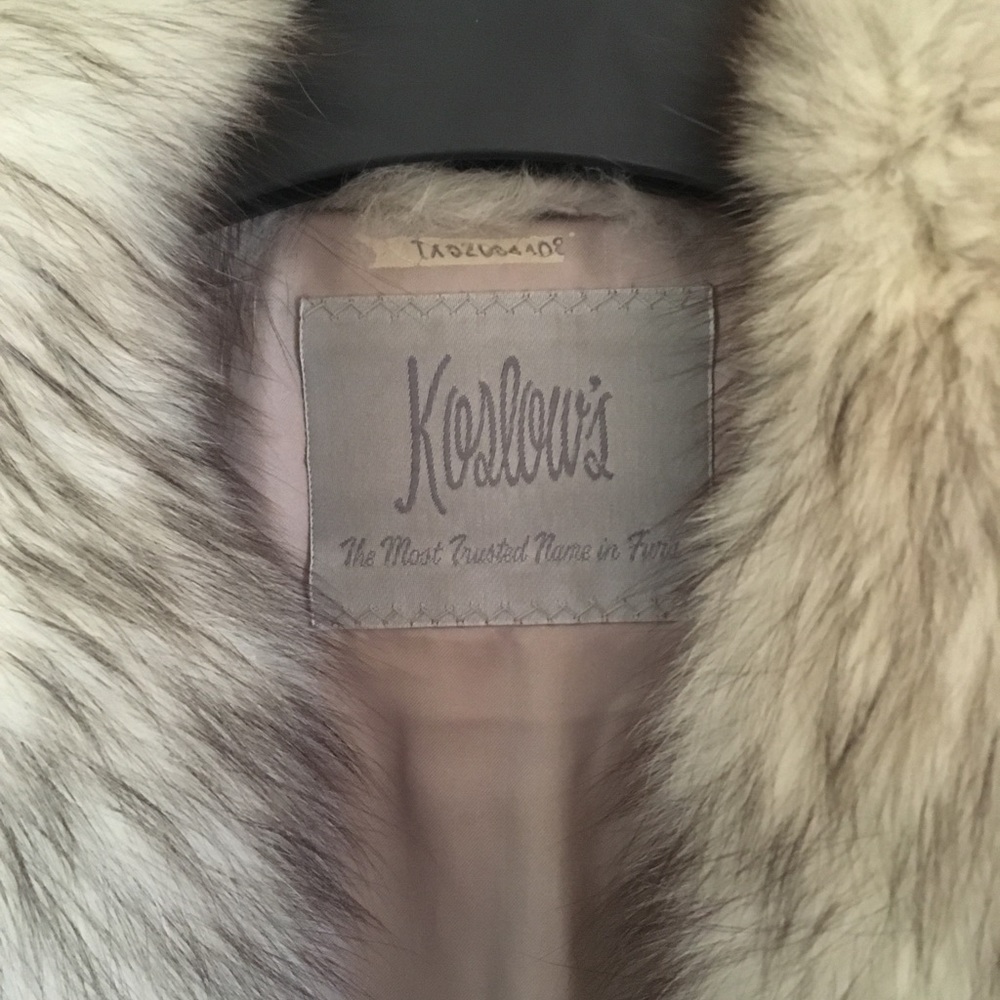 ✨ Luxurious Genuine Blue Fox Fur Coat – Plush, Silvery & Stunning ✨ - Picture 6 of 7